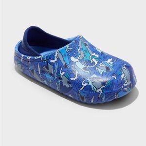 Toddler Rowan Slip on Water Shoes Cat & Jack Blue  8T, new with tags